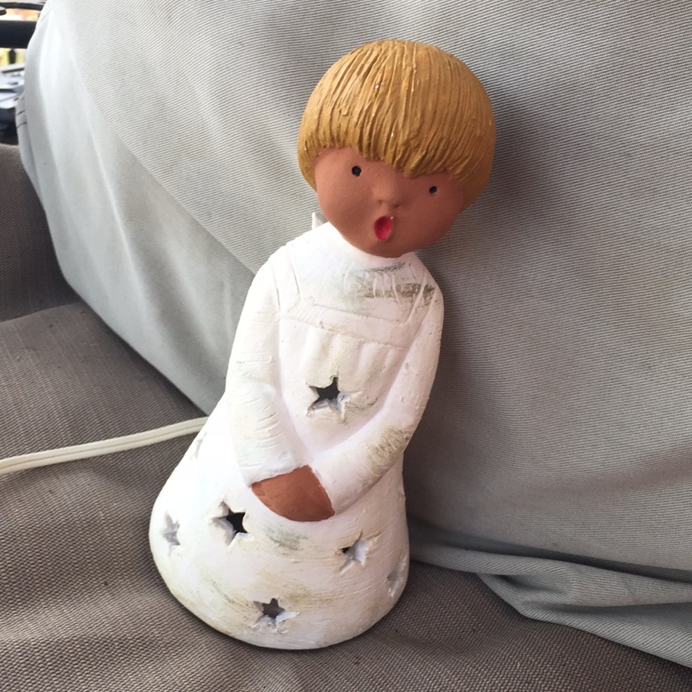 Angel night light for the holidays